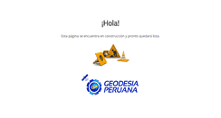 Desktop Screenshot of geodesiaperuana.com